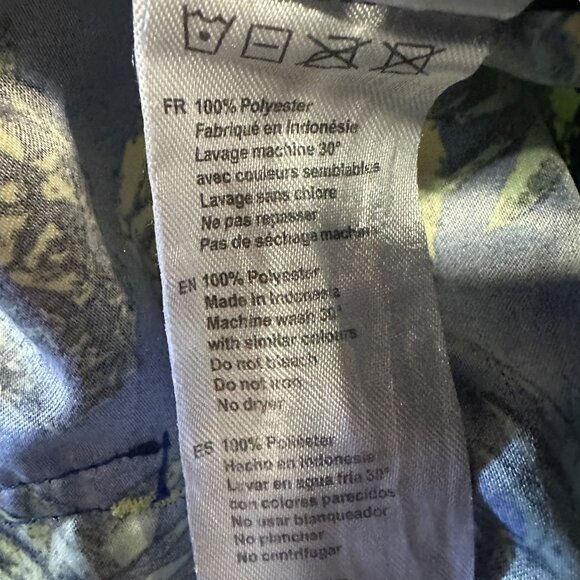 69SLAM Size 30 Blue Swim Trunks Board Shorts Sophia Swimwear Pineapple Print - Picture 7 of 12